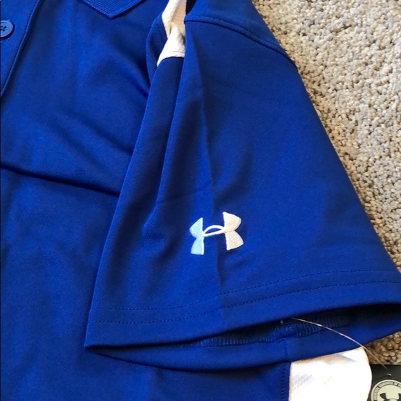 NWT Women’s Under Armour Color Block Polo Shirt - Picture 9 of 12